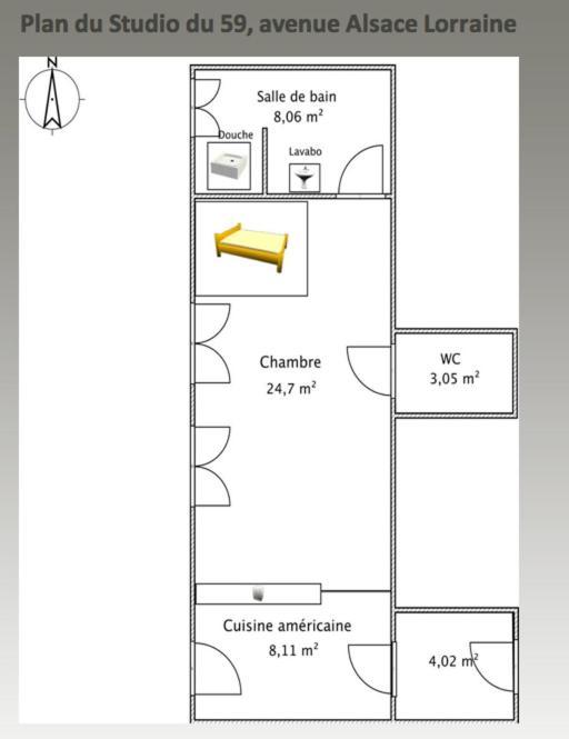 Appartements Residilaverde Gare Grenoble Luaran gambar